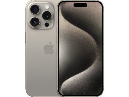 iPhone 15 Pro 512GB Natural Titanium/Přírodní Titan - Zánovní