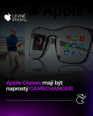 Rok 2026 bude opravdu zajímavý! 🔥 Mají v tom roku totiž vyjít nové Apple Glasses, který mají podle dosavadních informací...